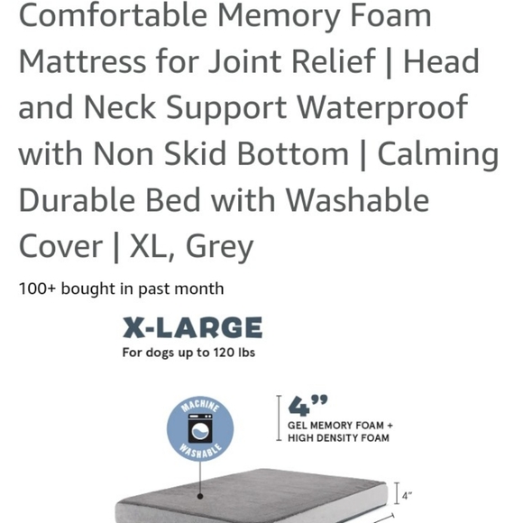 BARK BOX XL Dog Bed - Picture 3 of 10